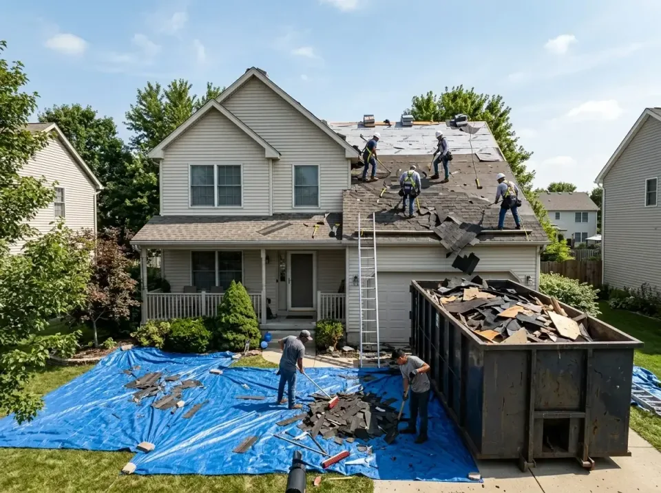 roof-replacement-debris-remova-004 — frequently asked questions, Cheapest Dumpster Rentals in Riverview, SC